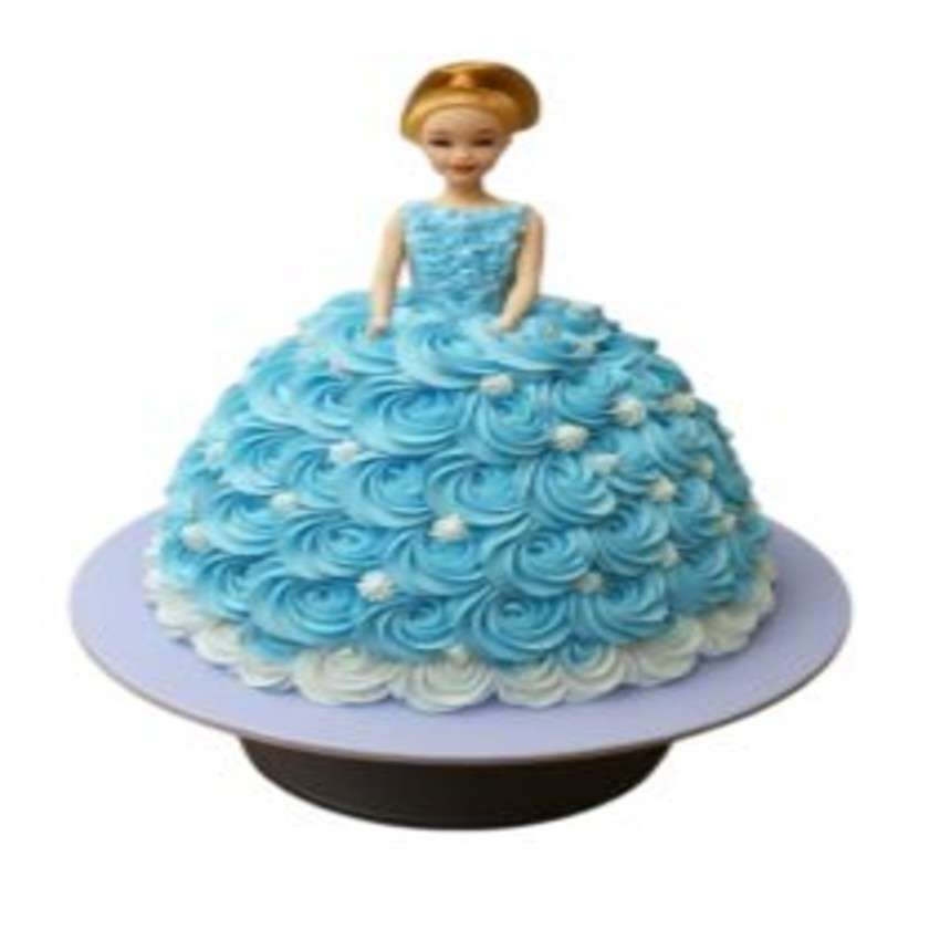 Barbie Doll cake