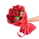 Red Rose red paper [ 12 nos ]