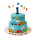 Cars & Stars First Birthday Spl cakes